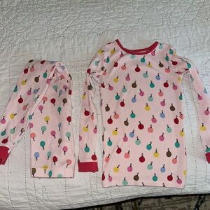 Kids pink thermal set size 7 Cotton-on kids gently used